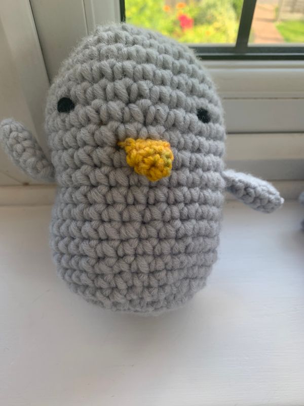 Crochet penguin